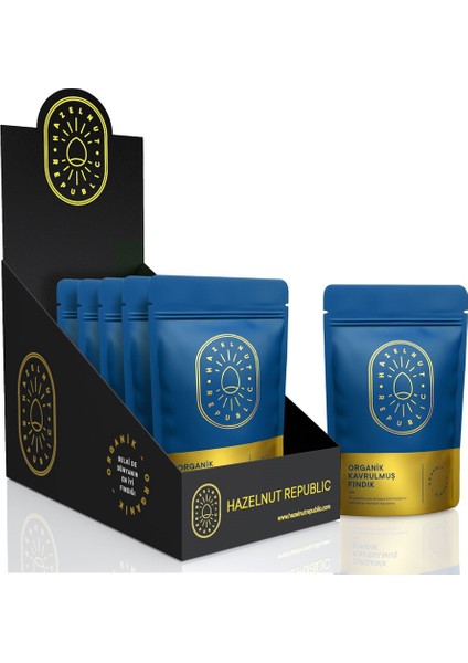 Repubıc 6 x 50 gr Kavrulmuş Fındık Paketi