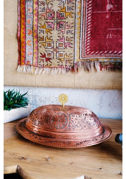 Oyma Nakışlı Sunumluk 30 cm