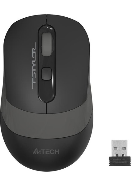 A4 TECH FG10S OPTIK MOUSE NANO SILENT GRİ 2000 DPI