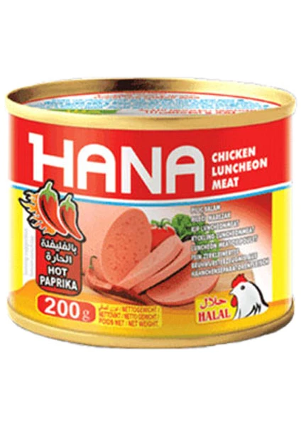 Hana Acılı Salam 200 gr X4 Adet