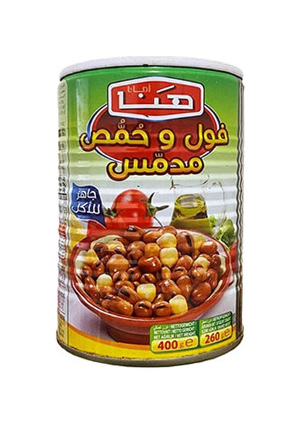 Bakla ve Nohut Konservesi 400 gr x 3 Adet