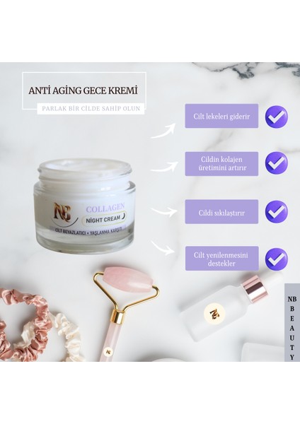 Kaybı Belirtilerine Karşı Çok Yönlü Krem (Collagen Cream)