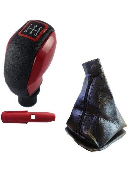 Tofaş Doğan Slx Kırmızı Spor Vites Topuzu ve Körügü Takimı 850091035 M1609