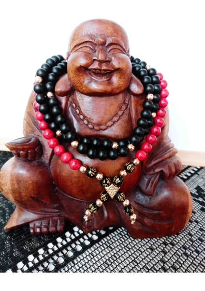 Pixiu 108 'lik Mala Kolye Tibet Budist Mantra Mercan fiyatları