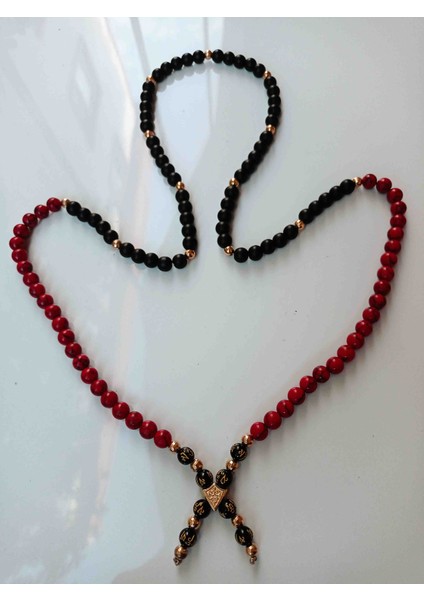 Pixiu 108 'lik Mala Kolye Tibet Budist Mantra Mercan modelleri