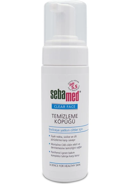 Clear Face Temizleme Köpüğü 150Ml