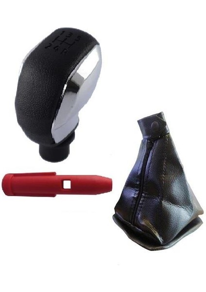 Tofaş Doğan Slx Krom Kapaksız Spor Vites Topuzu ve Körügü Takimı 850091035 M1609