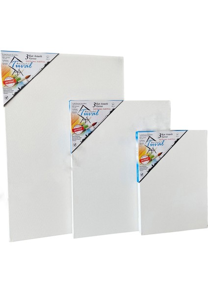 Art Istanbul Profesyonel Tuval 50X60 Standart Şasi
