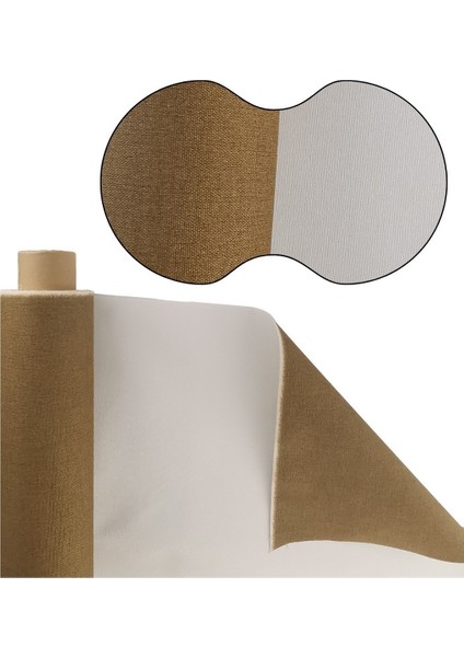 Art Istanbul Kanvas Tuval Bezi 220CM x 10MT 320-340GR M­² 3 Kat Gesso Astarlı