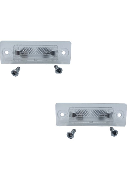 2 Adet Volkswagen Transporter T5 Için Plaka Lambası
