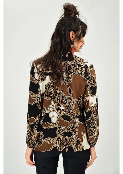 Kadın Özel Yaka Uzun Kol Regular Kesim Gömlek fırsatları