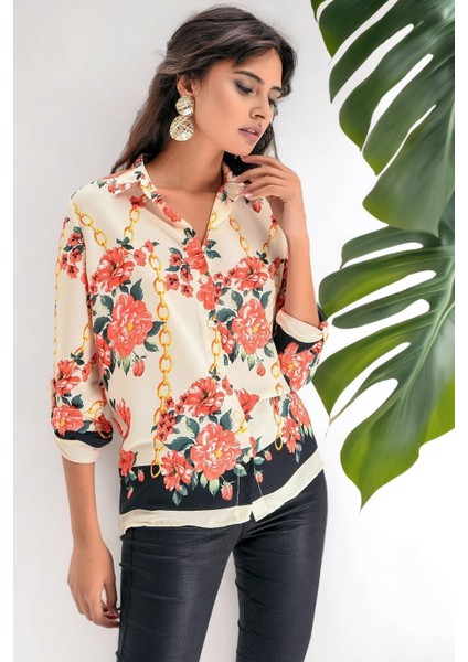 Kadın Modern Tarz, Uzun Kol Gömlek