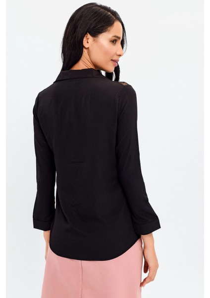 Kadın Uzun Kol Regular Kesim Gömlek fiyatları