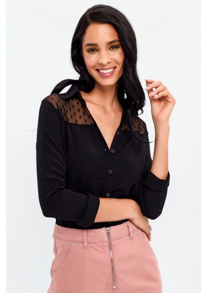 Kadın Uzun Kol Regular Kesim Gömlek modelleri