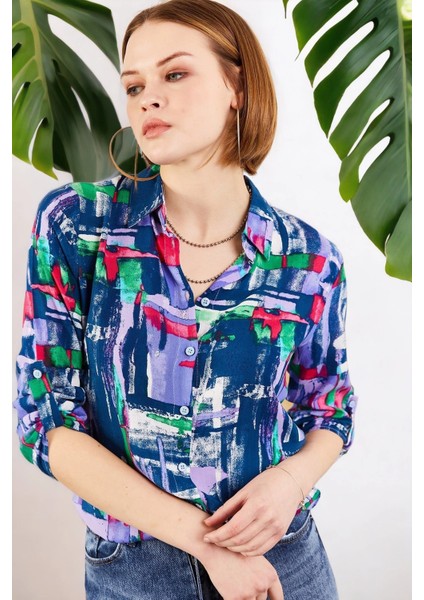 Kadın Klasik YakaGömlek