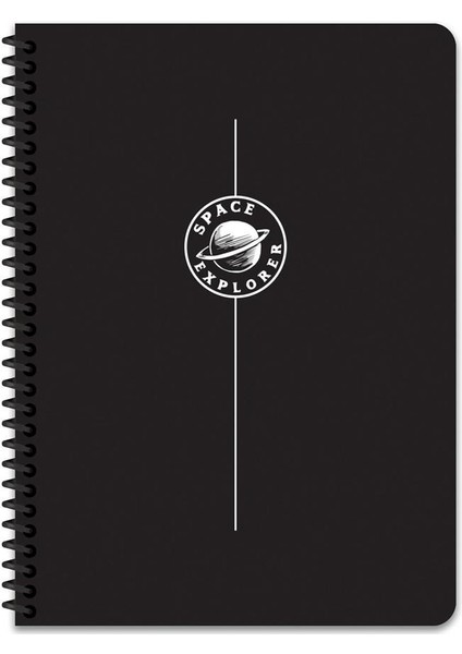 16.5X22.5 Çizgili Defter Uzay 80 Yaprak