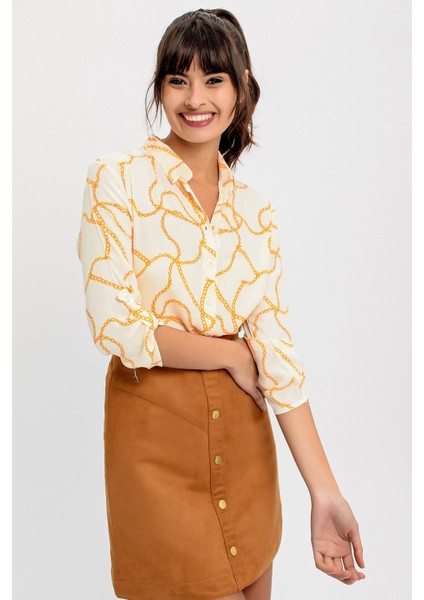 Kadın Zincir Uzun Kol Gömlek fiyatları