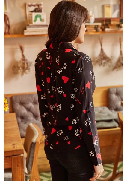 Kadın Kart Gömlek (Düz KesimStandart Boy) fiyatları