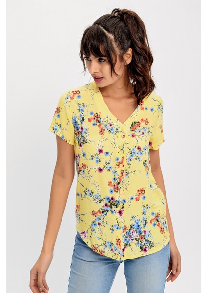 Kadın Kısa Kol Gömlek modelleri