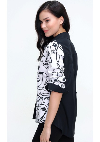 Kadın Uzun Kol Regular Kesim Gömlek modelleri