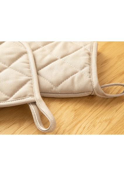 Alas Pamuk 2'li Mutfak Seti 17 x 27 CM+18 x 18 cm Bej fiyatları