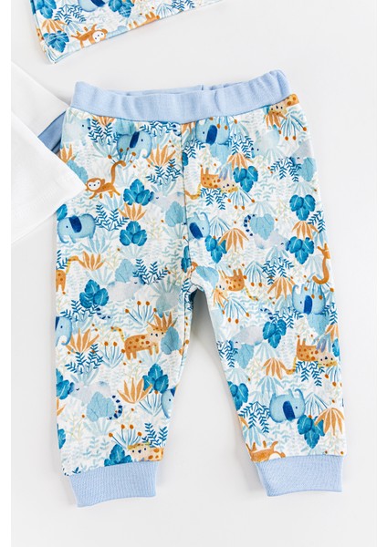 Orman Temalı 5 Parça Erkek Bebek Hastane Çıkışı Bebek Takımı fırsatları