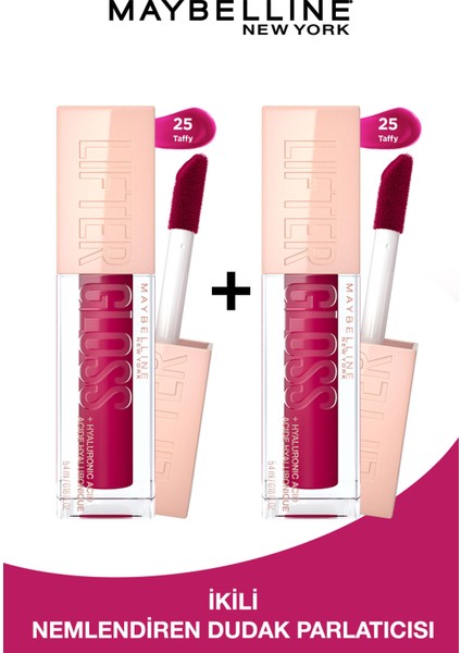 2'li Maybelline New York Lifter Gloss Seti- 25 Taffy