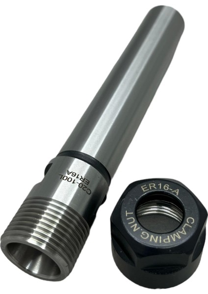 C20-ER16A-100 Boy Silindirik Uzatma Thinex Tool