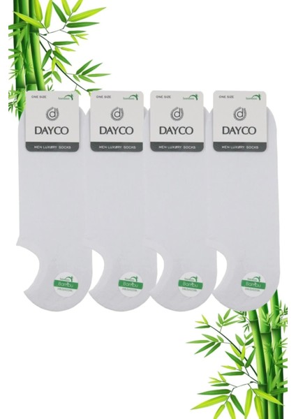 Premium Dikişsiz Erkek Sneakers Spor Bambu Çorap (Görünmez Çorap) 38-40