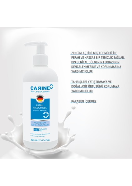 Carıne Genital Bölge Yıkama Losyonu 300 ml