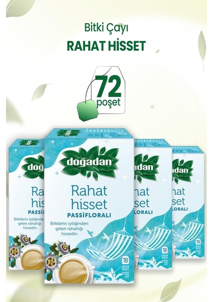 Rahat Hisset Passifloralı 18'li x 4 Adet