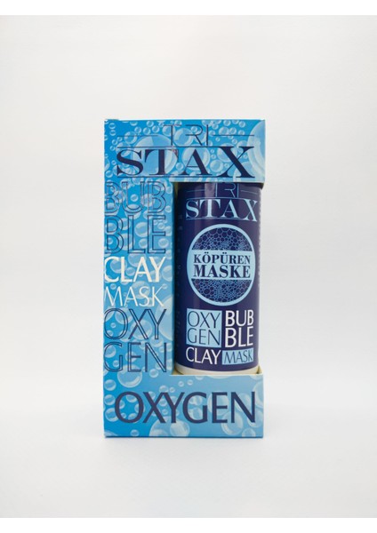 Oxygen Köpüren Maske 75ML-STAX Oxygen Clay Mask