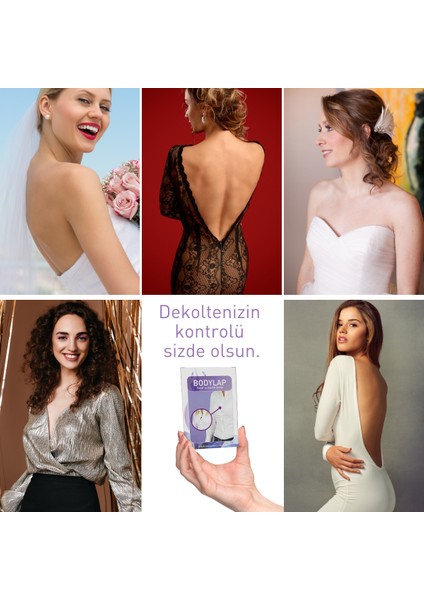 BODYLAP Vücut ve Kıyafet Bandı Standart 24'lü Paket