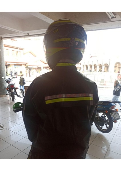 Pvc Motorcu Fermuarlı Yağmurluk Xl fırsatları