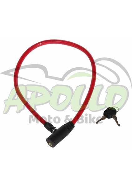 65 cm Halat Kilit Ince Pls Anahtar