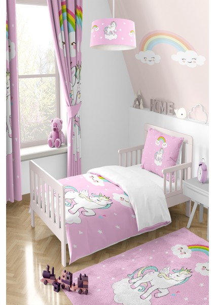Unicorn Desenli Nevresim Takımı TLAN-170