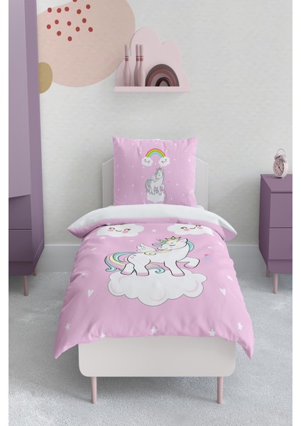 Unicorn Desenli Nevresim Takımı TLAN-170