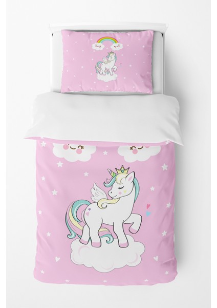 Unicorn Desenli Nevresim Takımı TLAN-170