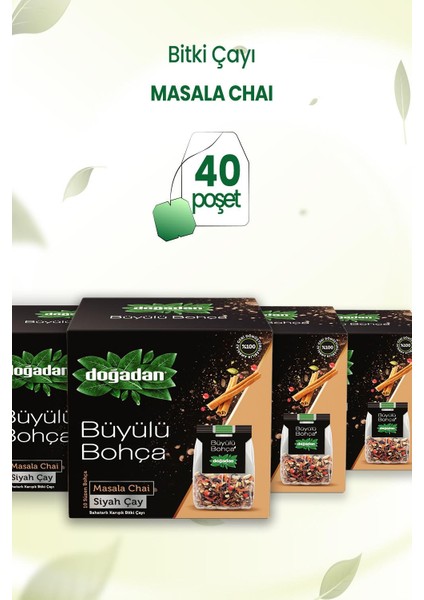 Büyülü Bohça Masala Chai 10'lu 22 G x 4 Adet