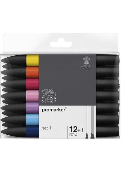 Winsor Newton Promarker 12+1 Set