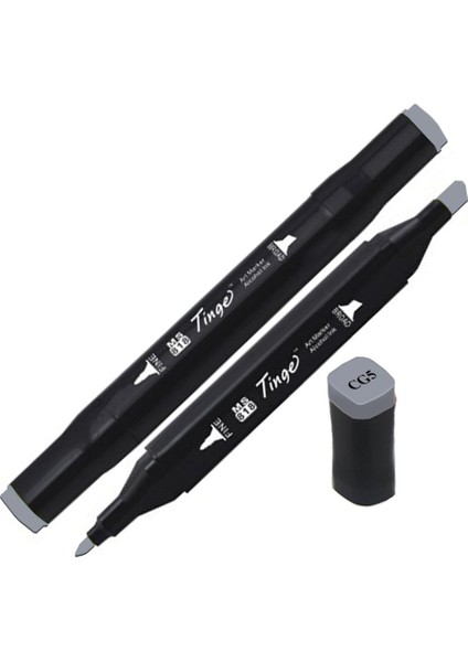 Twin Çift Uçlu Marker Kalemi Cg5 Cool Grey