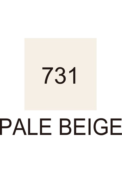 Kurecolor KC3000 Twin S Marker Kalem 731 Pale Beige