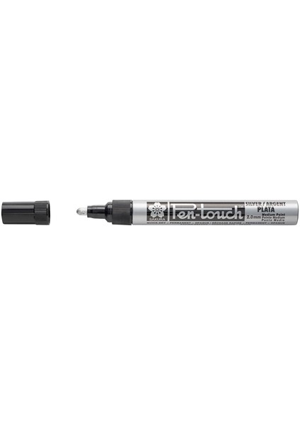 Pen Touch Medium 2mm Gümüş