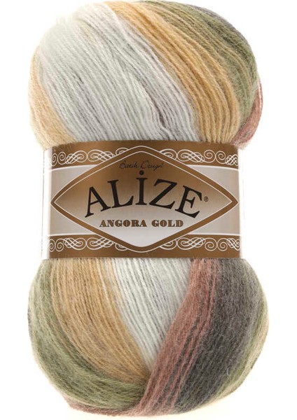 Angora Gold Batik 1893