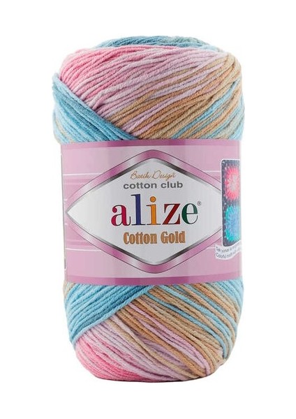 Cotton Gold Batik 2970 '' 5 Adet ''