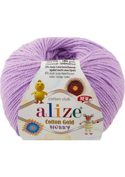 Cotton Gold Hobby New 43 '' 5 Adet ''