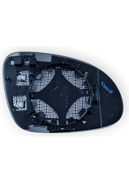 Vw Sharan 2006-2010 Sol Dikiz Ayna Camı Elektrikli Isıtmalı 7M3857521F