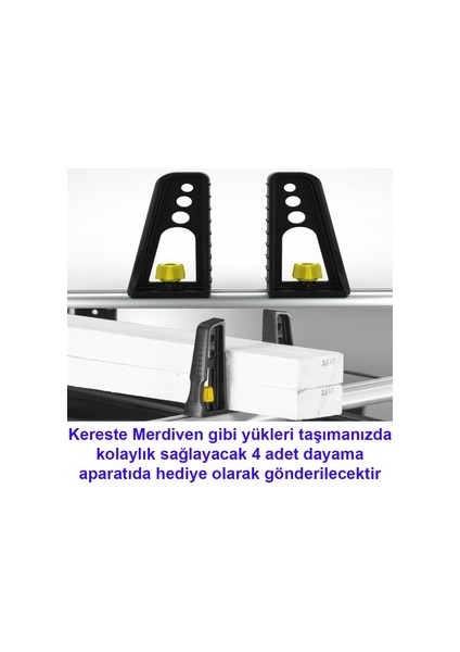 Dacia Duster Tavan Taşıma Sepeti Thunder Kilitli Ara Atkı 2018-2023 Arası