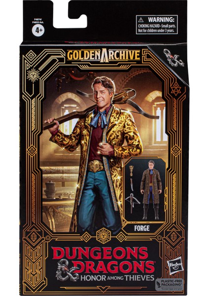 Dungeons & Dragons: Honor Among Thieves - Golden Archive Forge Aksiyon Figürü