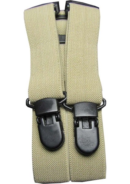 Çocuk Pantolon Askısı Bej Rengi Unisex Model